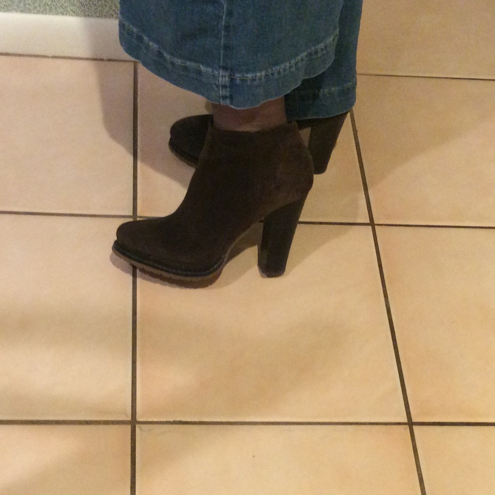 Women’s Brown Suede Ankle Boots by BCBGeneration